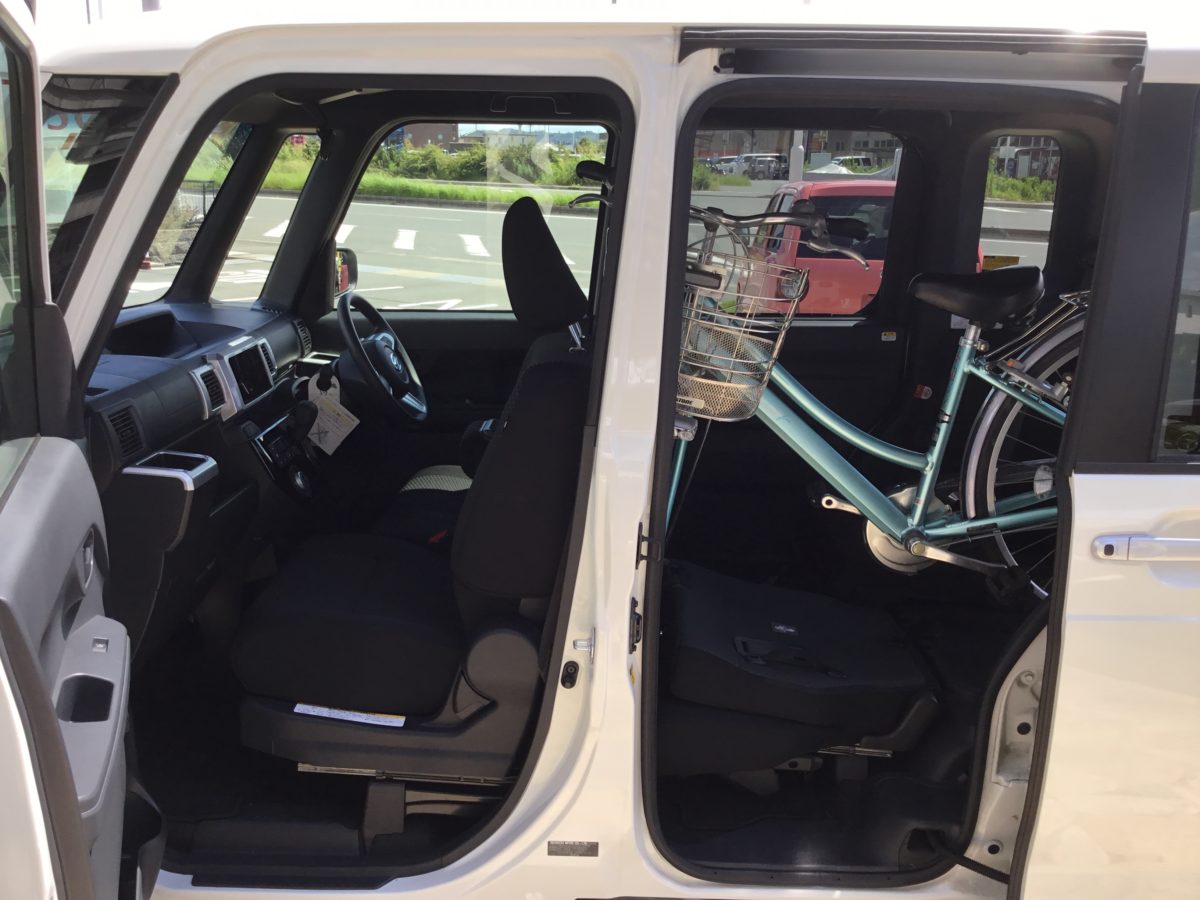 ハイゼット カーゴ 自転車 固定